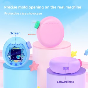 Coque antichoc en silicone souple en gros pour <span class=keywords><strong>Tamagotchi</strong></span> Paradise, étui pour machine électronique d'animaux de compagnie, cadeau pour enfants, prix d'usine - Product Image 4