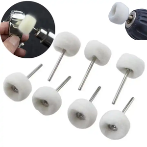 Mini meulage tête de ponçage disque abrasif <span class=keywords><strong>feutre</strong></span> 3mm tige roues de polissage métal polonais <span class=keywords><strong>brosse</strong></span> <span class=keywords><strong>perceuse</strong></span> outil rotatif accessoires - Product Image 6