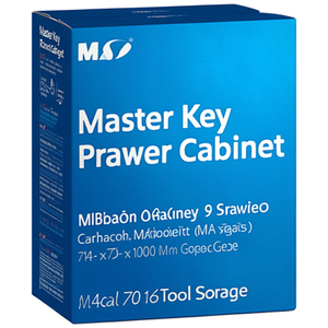 Fami Master Key Comfort <b>Drawer</b> Cabinet 9 <b>Drawers</b> 714x726x1000 Mm Anthracite Grey Ral7016 <b>Tool</b> Storage - Product Image 2