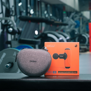 Beoka bolsillo tejido profundo vibración deportes cuerpo fitness músculo fascial percusión masajeador pistola de masaje cabeza de alta calidad - Product Image 3