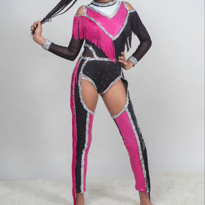 Uniforme <span class=keywords><strong>de</strong></span> Majorette <span class=keywords><strong>de</strong></span> danse personnalisé tenue <span class=keywords><strong>de</strong></span> Majorette à paillettes à franges pour filles uniformes <span class=keywords><strong>de</strong></span> danse Majorette pour femmes - Product Image 4