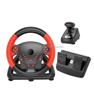 Control de juego inalámbrico recargable para P3 para P4, juego <span class=keywords><strong>Android</strong></span>, volante de simulación de conducción de coche de carreras para <span class=keywords><strong>PC</strong></span> - Product Image 2