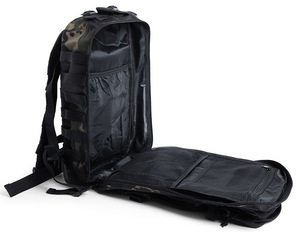 Custom Outdoor Sport Waterproof Hiking Survival Bag Black Camouflage Hunting Tactical <b>Backpack</b> - Product Image 6