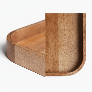 Bandeja Clásica Multifuncional de Madera de Mango - Fácil de Limpiar - Product Image 3