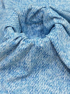 Tissu en nylon et élasthanne extensible à effet denim imprimé sur mesure, 165 cm, pour vêtements de yoga et tenues d'extérieur, vente en gros - Product Image 4