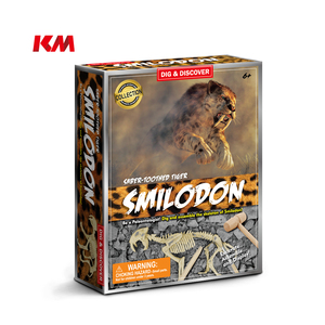 Phổ biến bandersnatch Mô Hình Bộ Xương saber-răng hổ Đồ chơi giáo dục smilodon clod đào Kit nhựa lắp ráp - Product Image 1