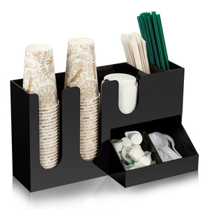 Zwarte Staande Type Koffiekruiderij En Accessoires Caddy Organizer Rekken Houders - Product Image 2