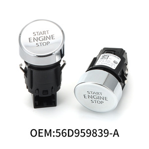 สวิตช์สตาร์ทรถยนต์ Volkswagen Passat แบบกดปุ่มเดียว รุ่น 56D959839A ระบบเข้ารถแบบไร้กุญแจ วัสดุ ABS แบบมีสาย - Product Image 3
