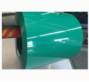Lámina de Acero Galvanizado con Recubrimiento de Color, Chapa Metálica Corrugada para Techos PPGI - Product Image 1