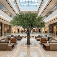 Vente flash : Olivier artificiel sur mesure, grand et réaliste, pour la décoration intérieure et extérieure