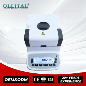 Medidor de Humedad Halógeno Ollital, Alta Precisión 0.001%, Equipo de Prueba de Humedad Rápida - Product Image 1