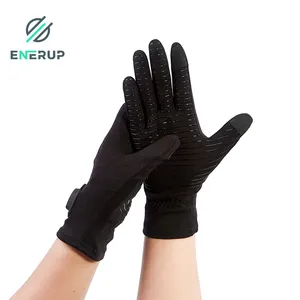 Enerup Therapy Gloves Vibrating Arthritis Gloves Non-Slip Breathable Copper Cotton Relief For Arthritis Hand Aches