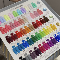 JIAOYANSHE – Nouveau Kit de Gels UV Multicolores 55 Couleurs 2026 – Haute Qualité, Tendance, Non Toxique pour Salons de Manucure et DIY – Vente en Gros ODM/OEM