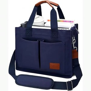 Bolsa de Mano para Biblia de Mujer con Varios Bolsillos, Bolsa Grande para Biblia con Bolsillo para Botella de Agua/Correa para el Hombro, Muestra Gratis de Fábrica - Product Image 3