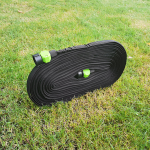 VERTAK 15M Platte <span class=keywords><strong>Soaker</strong></span> Slang Tuin Druppelbevloeiing Platte Doorlatende Buis Langzame Lekkage Sprinklerslang voor Tuinbesproeiing - Product Image 2