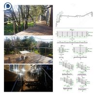 Balustrade en acrylique, balustrade en plexiglas pour l'extérieur, en granit, balustrade d'escalier, vente en gros
