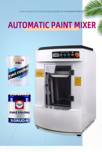 Agitateur de peinture entièrement automatique vibrant avec serrage automatique pour seaux de peinture, idéal pour le revêtement du bois, la peinture murale et la peinture automobile - Product Image 4