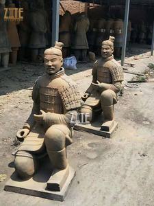 Sculpture en plein air Décoration En <span class=keywords><strong>Terre</strong></span> <span class=keywords><strong>Cuite</strong></span> <span class=keywords><strong>Soldats</strong></span> Statue - Product Image 3