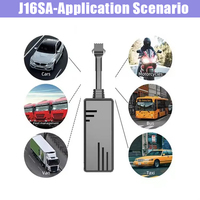 Traceur GPS 4G+2G J16 pour la gestion et le suivi des véhicules avec positionnement en temps réel
