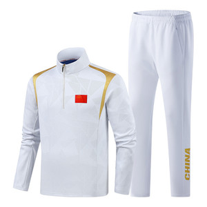 Uniformes Deportivos Personalizados con Logotipo OEM 2026, Trajes Deportivos a Rayas <span class=keywords><strong>de</strong></span> Poliéster para Hombres y Mujeres, <span class=keywords><strong>Entrenadores</strong></span>, Juegos Deportivos, Grupo Nacional Ganador <span class=keywords><strong>de</strong></span> Premios - Product Image 2