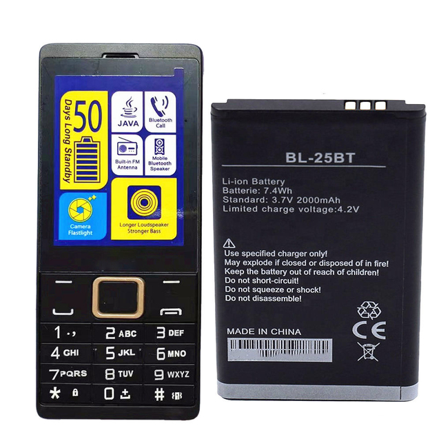 Full Housing for Tecno T528 Battery for Itel Bl-5c A44 A46 15bi A33 Occasion Cell Phones Battery