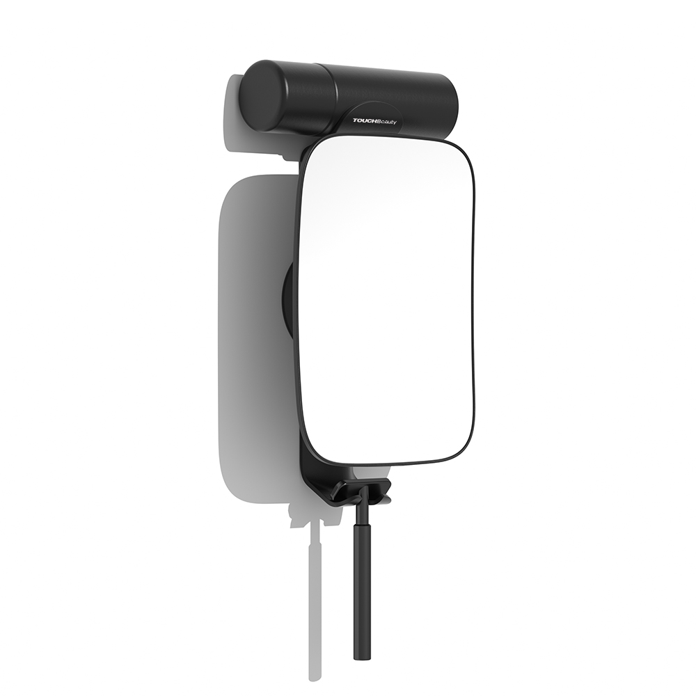 TOUCHBeauty Amazon горячая Распродажа 360 вращающееся 3-кратное увеличение мужское зеркало для бритья для душа большой размер противоударное зеркало для макияжа