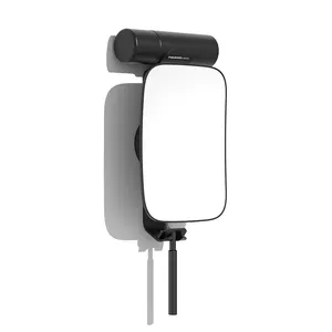 Rockbeauty — miroir de rasage rotatif à 360 ° pour hommes, outil de maquillage imperméable, douche à grossissement, grande taille, Amazon, vente en gros