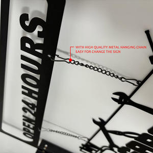 Custom 20 Gauge appesa staffa 'benvenuto dolce casa' tradizionale metallo montaggio a parete segno taglio <span class=keywords><strong>Laser</strong></span> nero pittura tradizionale - Product Image 4