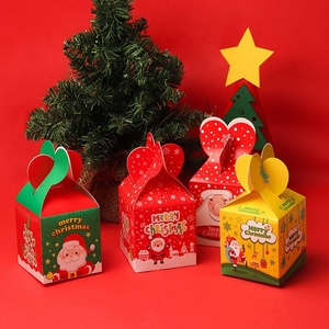 Tùy chỉnh bán buôn giáng sinh điều trị kẹo bao bì hộp giấy cho Xmas Eve Đảng gói quà - Product Image 6