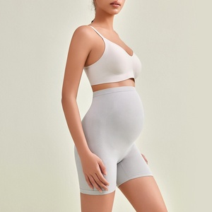 <span class=keywords><strong>Pantalon</strong></span> de sécurité de maternité sans couture, respirant, anti-exposition, <span class=keywords><strong>taille</strong></span> haute, <span class=keywords><strong>grande</strong></span> <span class=keywords><strong>taille</strong></span>, deux-en-un, sans ressortir de sous-vêtements, utilisation toutes saisons, tricoté - Product Image 6