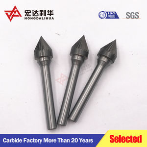 Broca giratoria de carburo de aleación de cobalto de tungsteno J, ángulo de 60 grados - Product Image 4