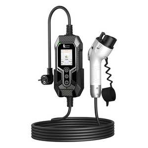 Chargeur EV portable Feyree Type 1 16A 3,5 kW AC avec écran LCD 2,8 pouces, contrôle à distance intelligent par application WiFi, historique de charge et mise à jour OTA EVSE - Product Image 1