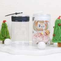Labubu Clair Labubu Clear Display Case Labubu Display Bag Doll Bag Pop Mart Plastic Back Bag
