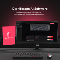 Blade 68 Hot-Swappable Gasket Mount Mechanical Keyboard 68 Keys RGB Backlit Quiet Wired Compact ANSI Layout AI Gaming USB-C