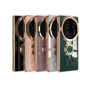 Sarung ponsel penyangga cincin astronot lucu lapis mewah untuk Sharp Aquos sense 6 8 9 7 Plus / R8 R9 Pro R7 / wish 3 4 sarung silikon - Product Image 6