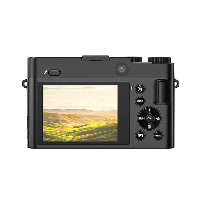 64 MP Mega Pixels 16x Efficient Digital Zoom 4K Video Recording 2.8-Inch Screen Digital Camera with Webcam Function