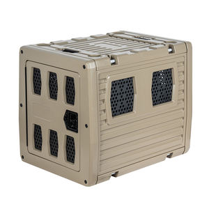 KUER portable voiture transport rotomoulé <span class=keywords><strong>cage</strong></span> voyage en plastique pour animaux de compagnie boîte de consignation chien chenil <span class=keywords><strong>cage</strong></span> intérieur - Product Image 5