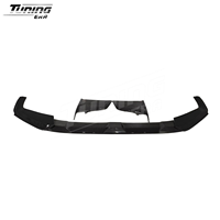 Kit carrosserie en fibre de carbone de style A pour Audi RS7 RS6 C8 2019-IN Upgrade Front Lip Rear Diffuser Front Rear Bumper Corners