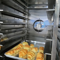 Four à convection industriel automatique avec fonction vapeur, four à pâtisserie électrique et à gaz