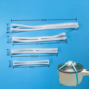 Hot <b>Products</b> H-shaped Food Grade Silicone <b>Rubber</b> Band Custom Logo Easy Stretch Long Lasting Color Fixed Office Bundled Books - Product Image 4