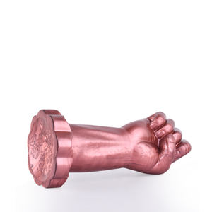 SXXY, анальная пробка в форме кулака для мужчин и женщин, анальный массаж, жидкий силиконовый Секс-игрушки, Женский дилдо для мастурбации, красный фаллоимитатор - Product Image 4