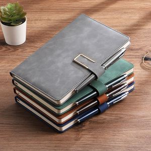 A5 Business <b>Notebook</b> Gift Box Set Faux <b>Leather</b> Cover Dowling Paper Custom Logo High-End Stationery Office Notepad Event Souvenir - Product Image 3