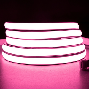 Tira de LED de Neón Flexible Rosa Lima 12V de Alta Visibilidad para Bares Deportivos, Arenas de Juego, Gimnasios, Contornos de Espejos y Zonas de Energía - Product Image 1