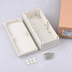 Caja <span class=keywords><strong>de</strong></span> conexiones <span class=keywords><strong>de</strong></span> <span class=keywords><strong>protección</strong></span> <span class=keywords><strong>de</strong></span> seguridad eléctrica para exteriores, carcasa <span class=keywords><strong>de</strong></span> instrumentos <span class=keywords><strong>de</strong></span> plástico ABS resistente al agua IP68, 200x84x60mm - Product Image 2