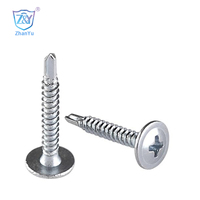 Usine de qualité Tornillos Truss Wafer Head Vis auto-perceuses 4.2*13mm #8*1/2 "Fournisseur chinois