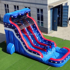 Double Lane Party Rental Playground Commercial Blow up Giant Big Adult Kids Backyard Dry Wet Water Slide <strong>Inflatable</strong> - Product Image 6