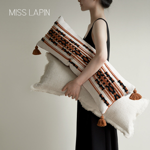 MISSLAPIN Decorative Line <strong>Bolster</strong> Pillow 25X70CM Home Decor Pillow Living Room Luxury <strong>Cushion</strong> <strong>Cover</strong> Throw Pillow <strong>Cover</strong> - Product Image 1