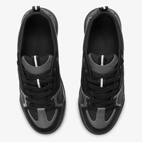 Chaussures décontractées pour hommes, dernières tendances, à lacets, respirantes, plates, pour la marche, en cuir