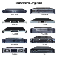 Amplificateurs de haut-parleurs coaxiaux PFA10KDSP, prix d'usine bon marché, 4 canaux, classe D, amplificateur de puissance audio professionnel, caisson de basses