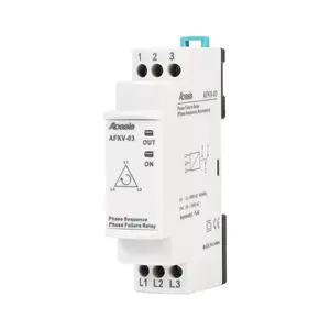 AOASIS FKV-03 AFKV-03 380V, 3 Fase Pemantauan Voltase Relay Regulator Voltase